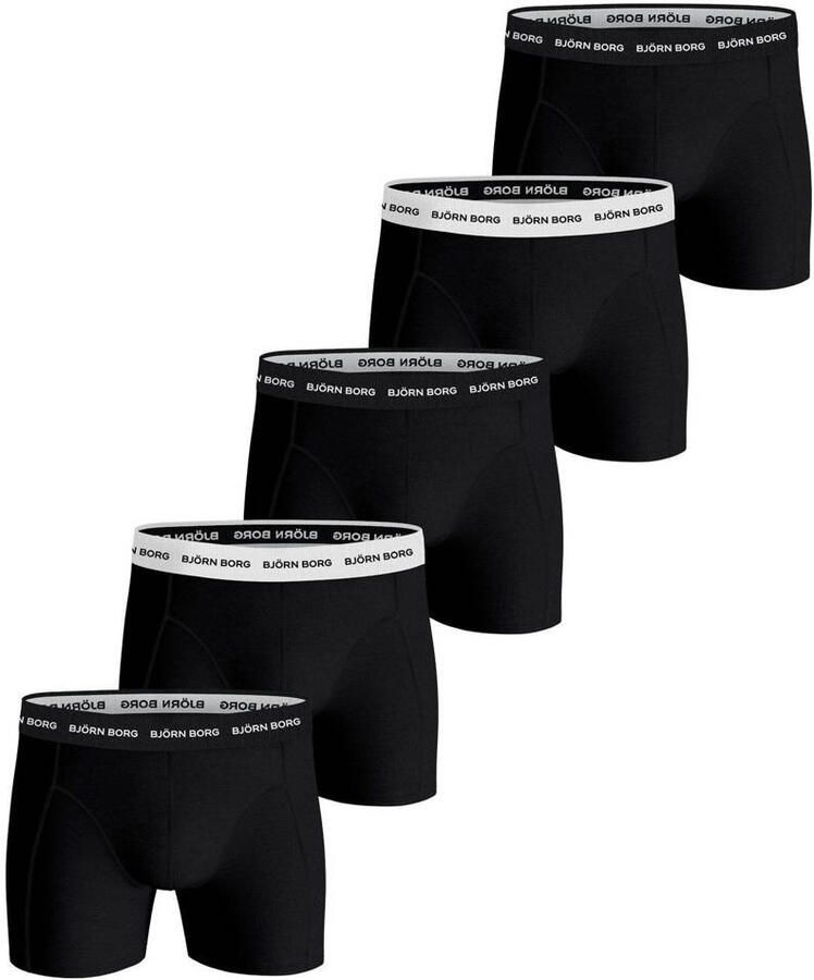 Bjorn Borg Björn Borg Cotton Stretch Boxershorts Heren (5-pack)