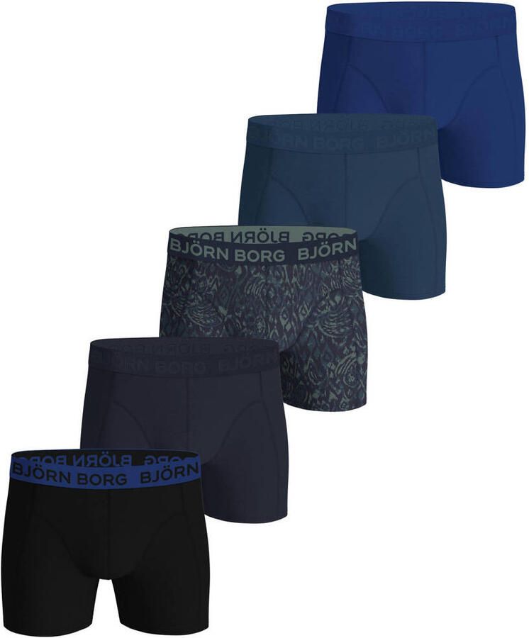 Bjorn Borg Björn Borg Cotton Stretch Boxershorts Heren (5-pack) - Foto 3