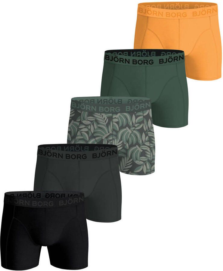Björn Borg Boxers Cotton Stretch 5-Pack Multicolour
