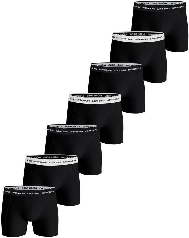 Björn Borg Cotton Stretch Boxershorts Heren (7-pack)