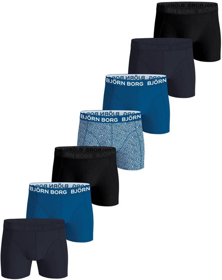 Björn Borg Boxers Cotton Stretch 7-Pack Multicolour