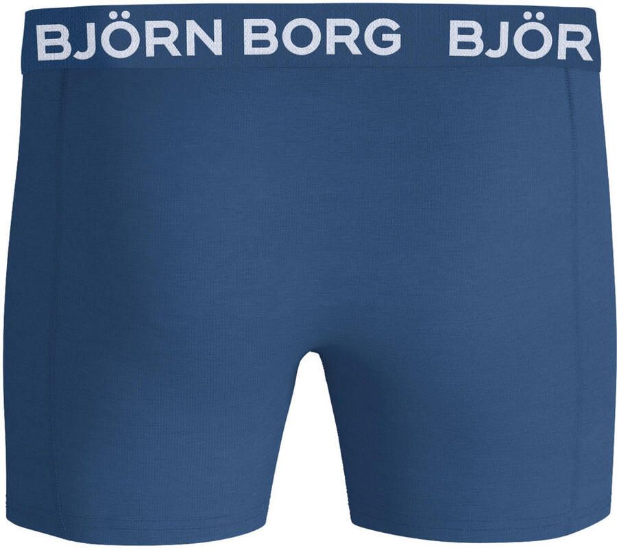 Björn Borg boxershorts blauw donkerblauw (set van 5) - Foto 3
