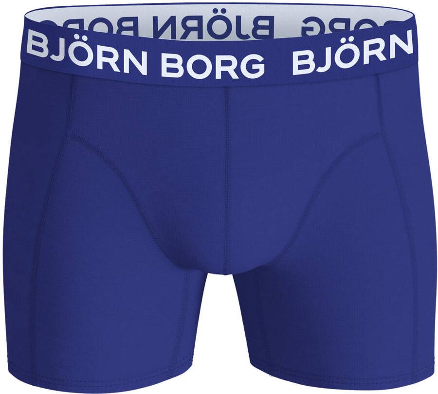 Björn Borg boxershorts blauw donkerblauw (set van 5) - Foto 2