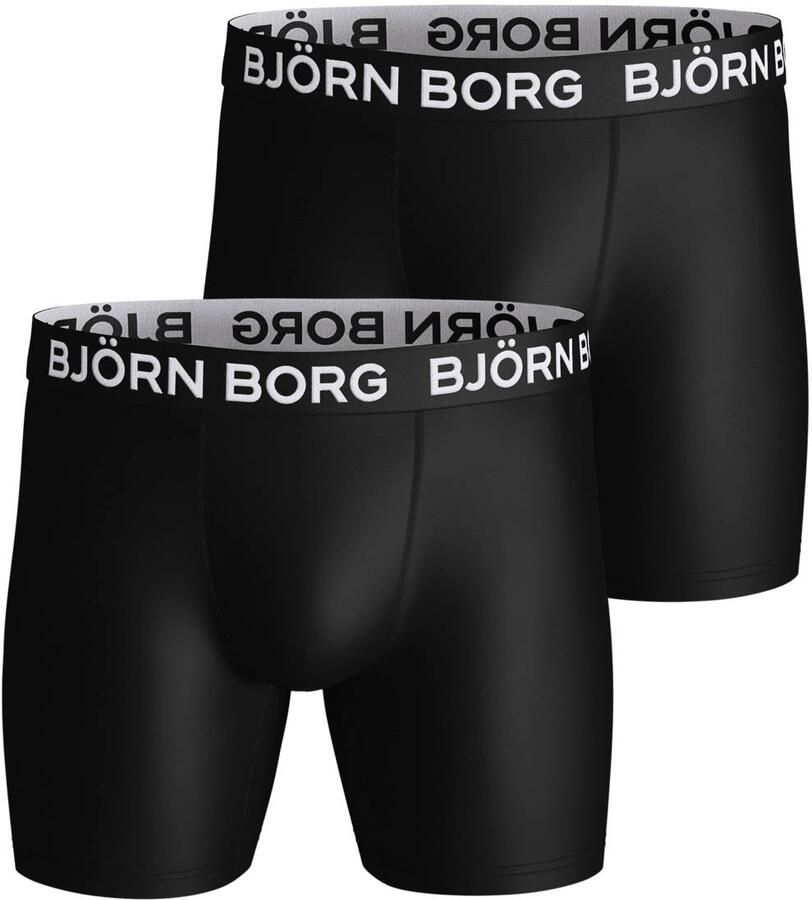 Bjorn Borg Björn Borg Sports Microfiber Boxershorts Heren (2-pack)