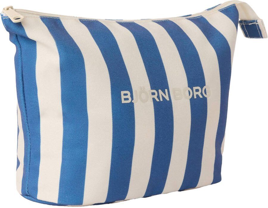 Björn Borg gestreepte toilettas blauw - Foto 2