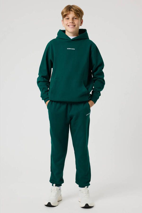 Björn Borg hoodie donkergroen - Foto 3