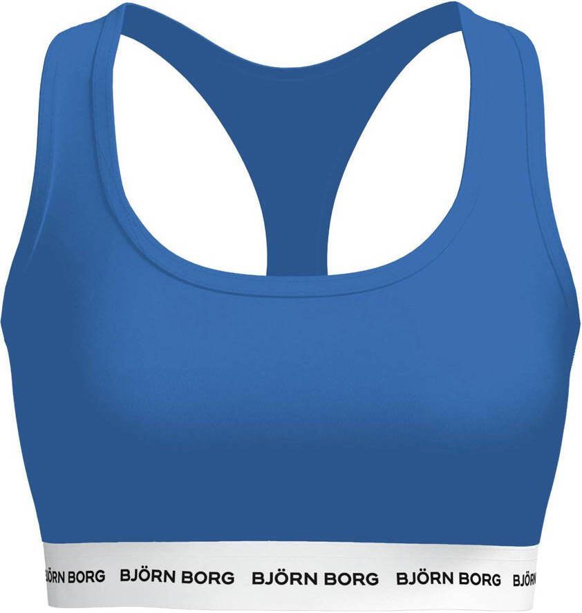 Björn Borg niet-voorgevormde bh top blauw