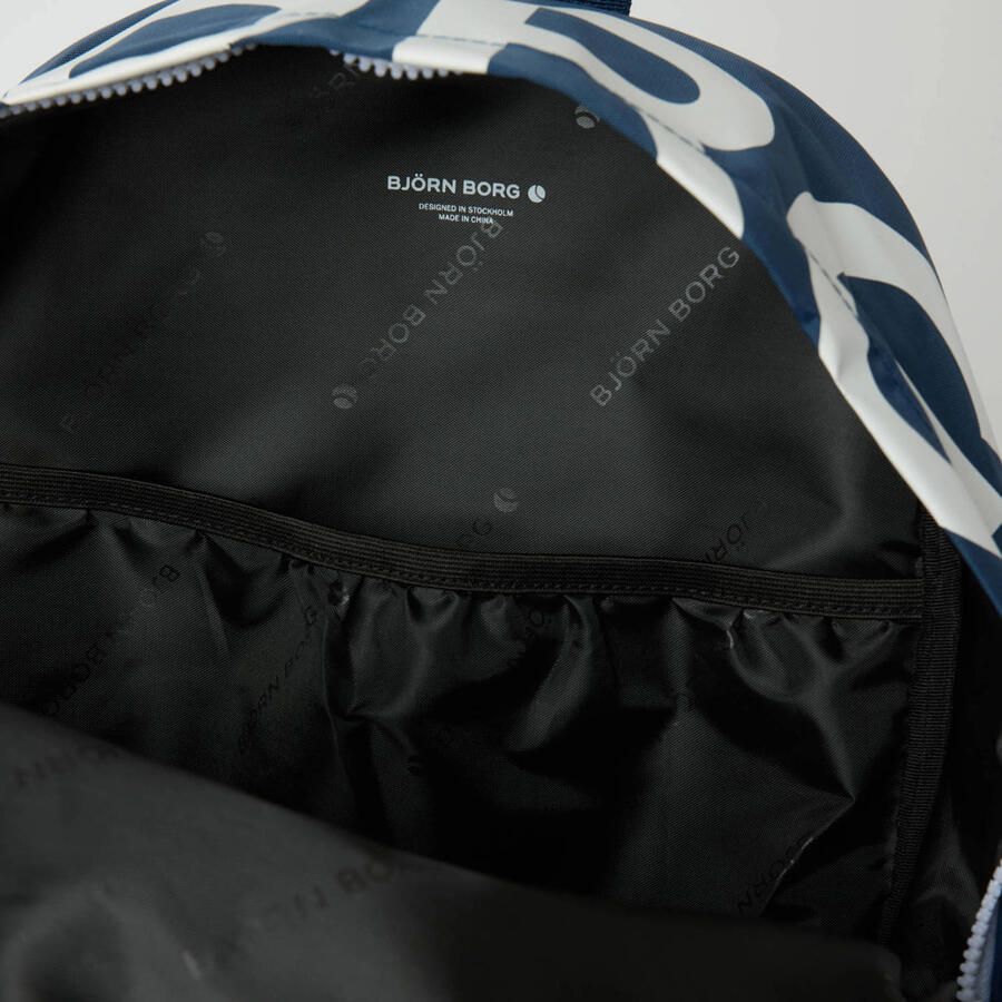 Björn Borg rugzak met logo blauw - Foto 3