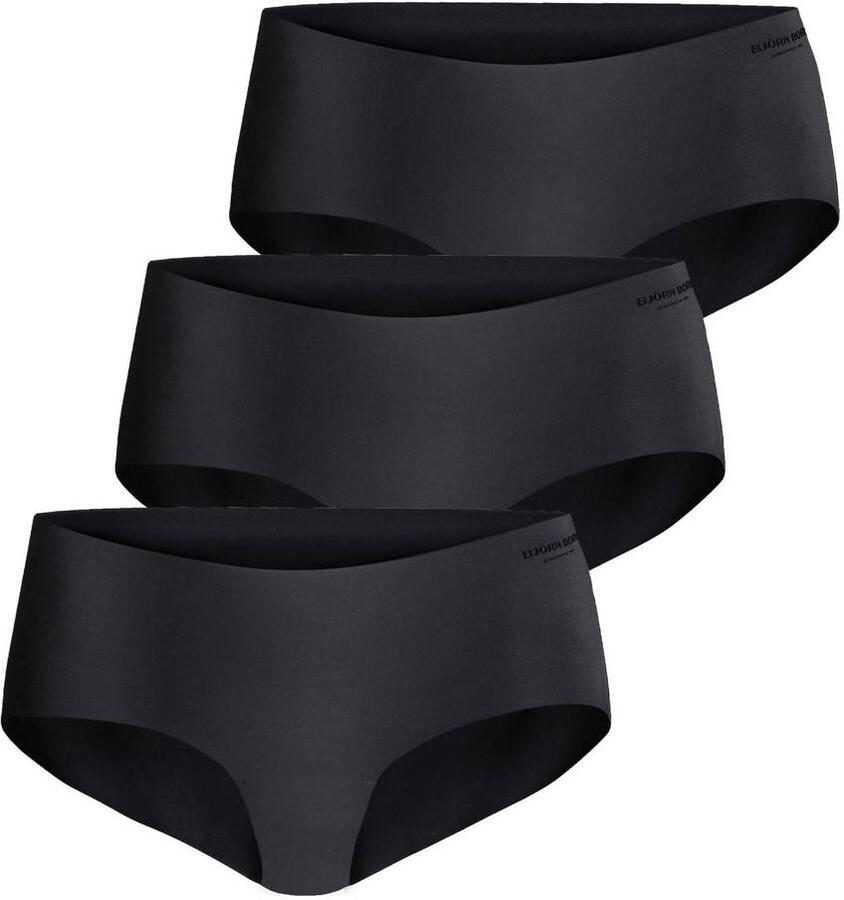 Björn Borg seamless hipster (set van 3) zwart