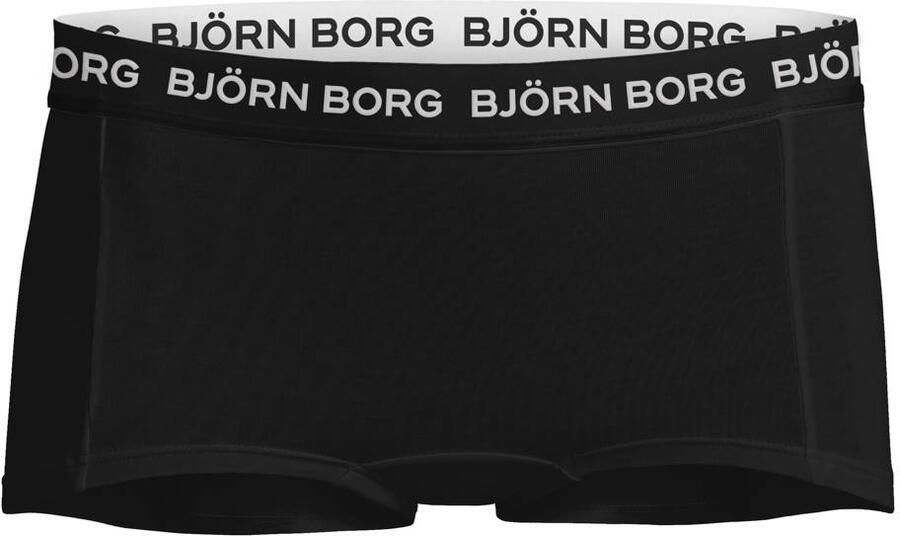Björn Borg short zwart multicolor (set van 5) Slip Meisjes Stretchkatoen maat 134-140 - Foto 3