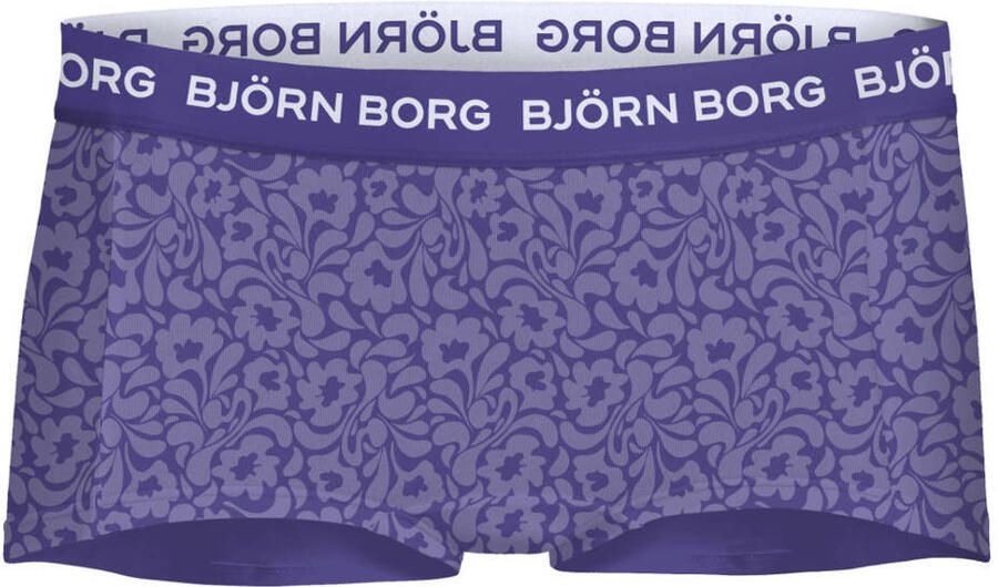 Björn Borg shorts paars zwart (set van 3) - Foto 2