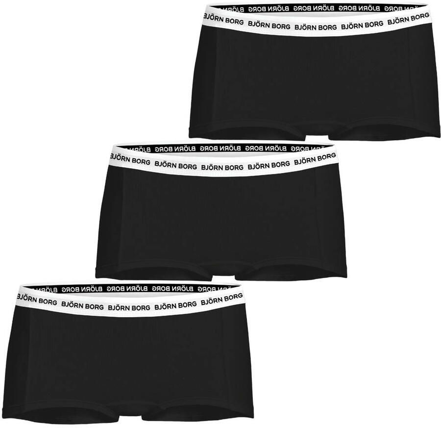 Björn Borg shorts zwart (set van 3)