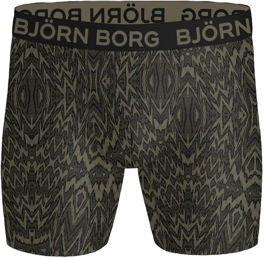 Björn Borg sportboxer groen zwart (set van 3) - Foto 2