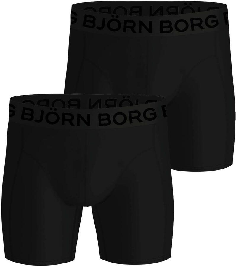 Björn Borg sportboxershort zwart (set van 2)