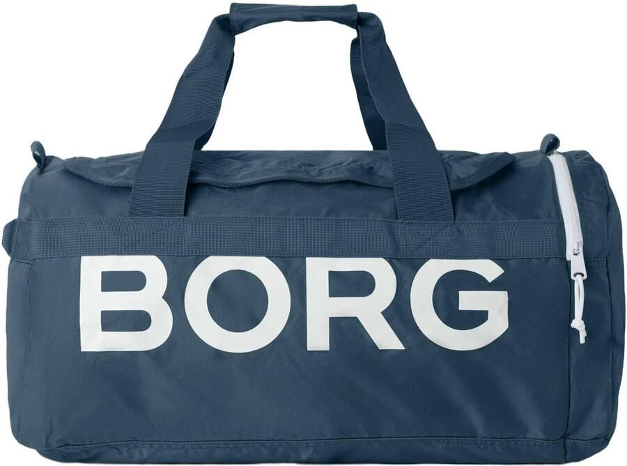 Björn Borg sporttas met logo blauw