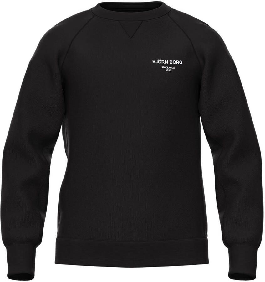Björn Borg sweater met logo zwart