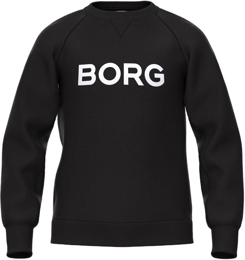 Björn Borg sweater met logo zwart