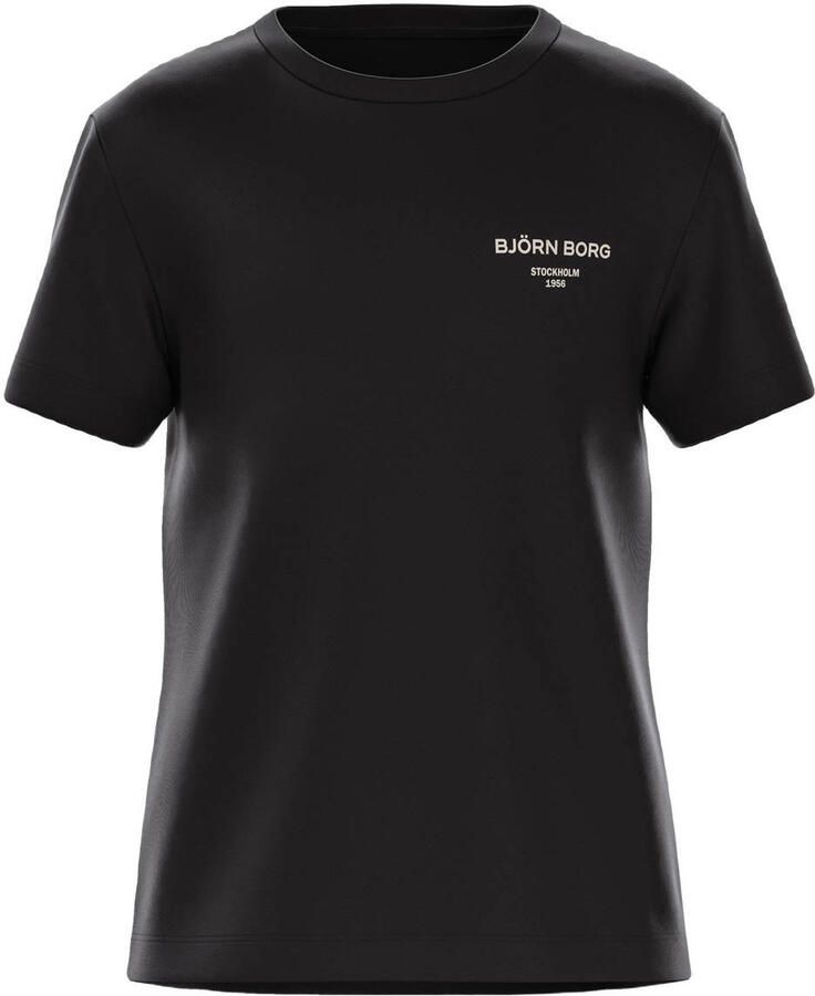 Björn Borg T-shirt zwart