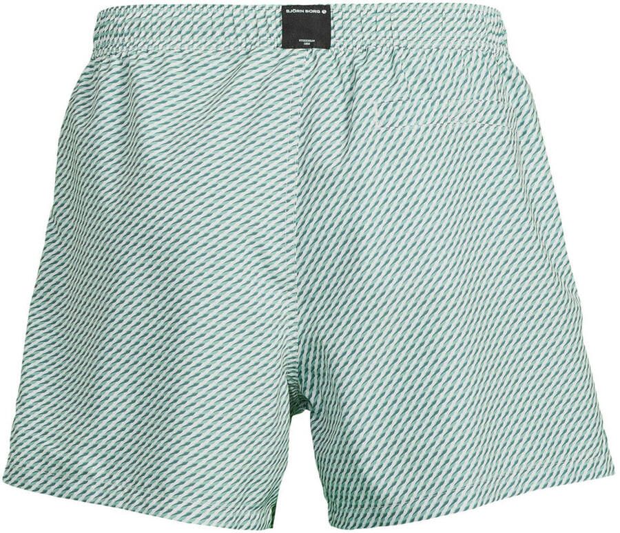 Björn Borg zwemshort groen blauw wit - Foto 2
