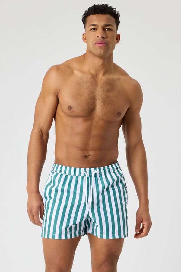 Björn Borg zwemshort groen wit