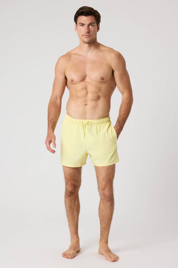 Björn Borg zwemshort lichtgeel