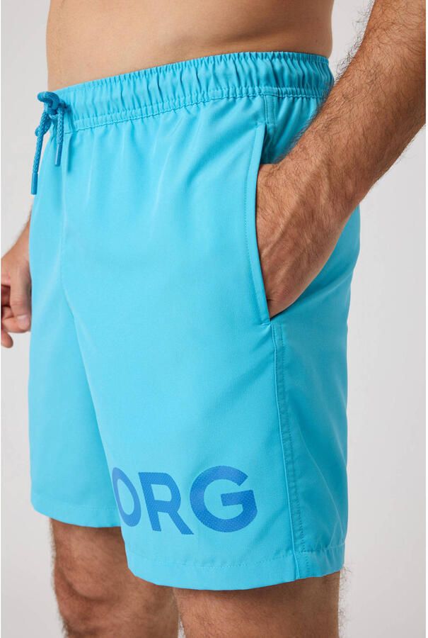 Björn Borg zwemshort met logo lichtblauw - Foto 3