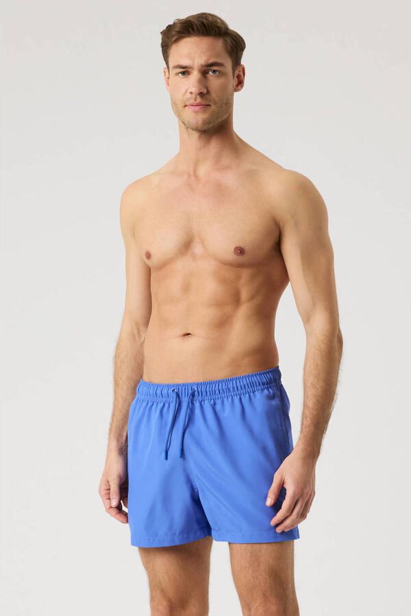 Björn Borg zwemshort middenblauw