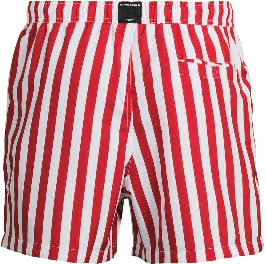 Björn Borg zwemshort rood wit - Foto 2