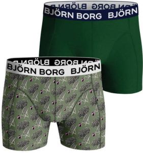 Björn Borg boxershort Core set van 2 groen