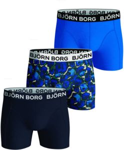 Bjorn Borg core boxers 3-pack blauw zwart kinderen
