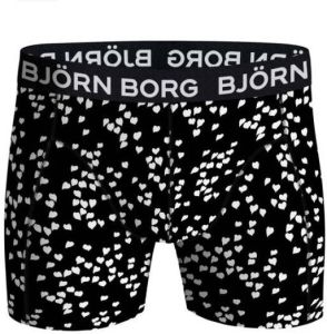 Björn Borg boxershort met hartjes print zwart wit