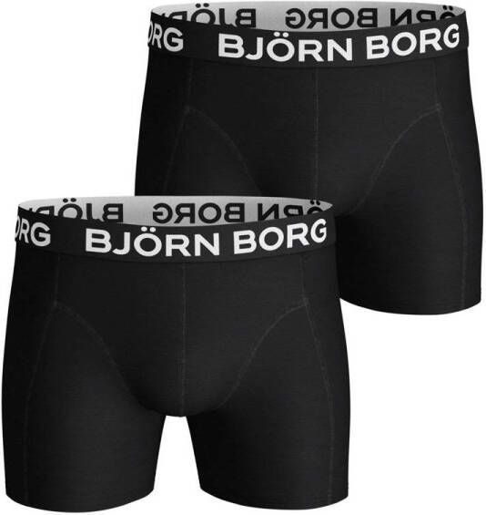 Björn Borg Boksers 2 pack Zwart Heren