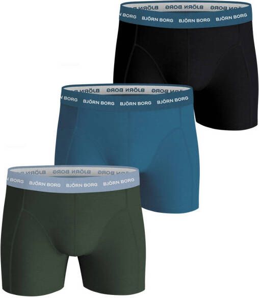 Bjorn Borg Björn Borg Cotton Stretch Boxershorts Heren (3-pack)