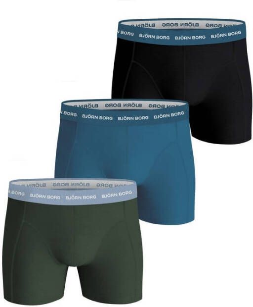 Bjorn Borg Björn Borg Cotton Stretch Boxershorts Heren (3-pack)