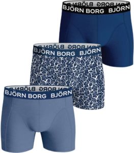 Björn Borg boxershort set van 3 blauw