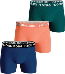 Björn Borg boxershort set van 3 blauw roze groen
