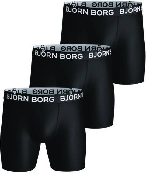 Bjorn Borg Björn Borg Performance Boxershorts Heren (3-pack)