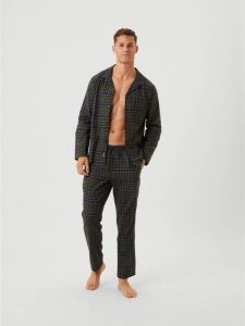 Björn Borg pyjama olijfgroen donkerblauw