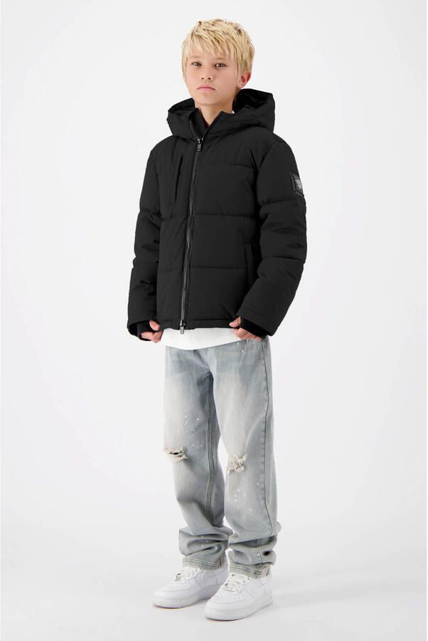 BLACK BANANAS gewatteerde winterjas JR. SONIK PLATE JACKET zwart - Foto 2