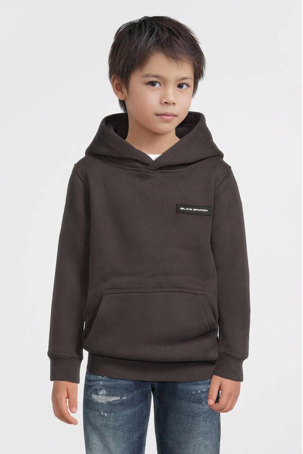 BLACK BANANAS hoodie donkerbruin
