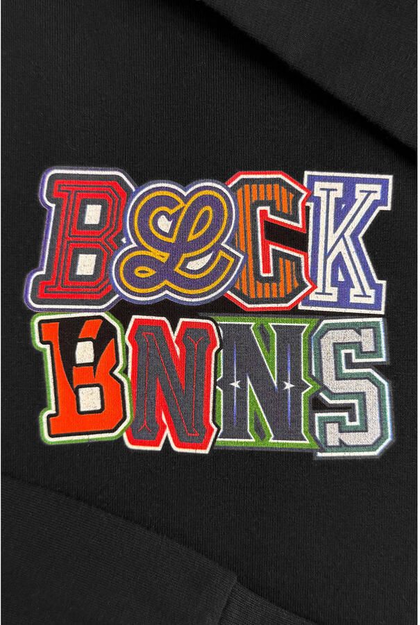 BLACK BANANAS longsleeve met backprint zwart