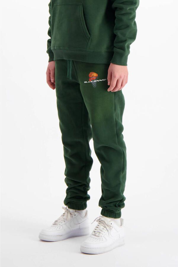 BLACK BANANAS regular cargo broek donkergroen - Foto 3