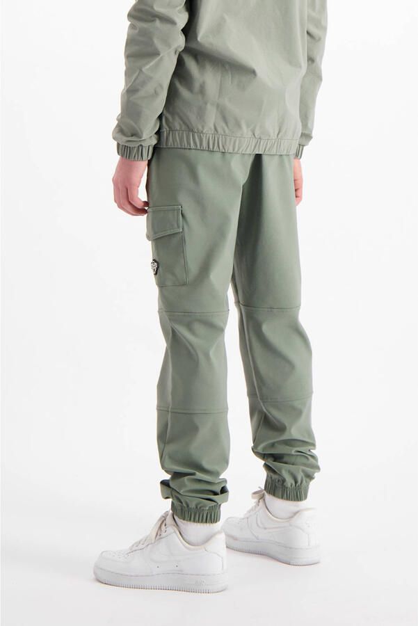 BLACK BANANAS regular cargo broek olijfgroen - Foto 3