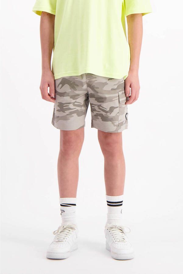 BLACK BANANAS regular cargo short grijs