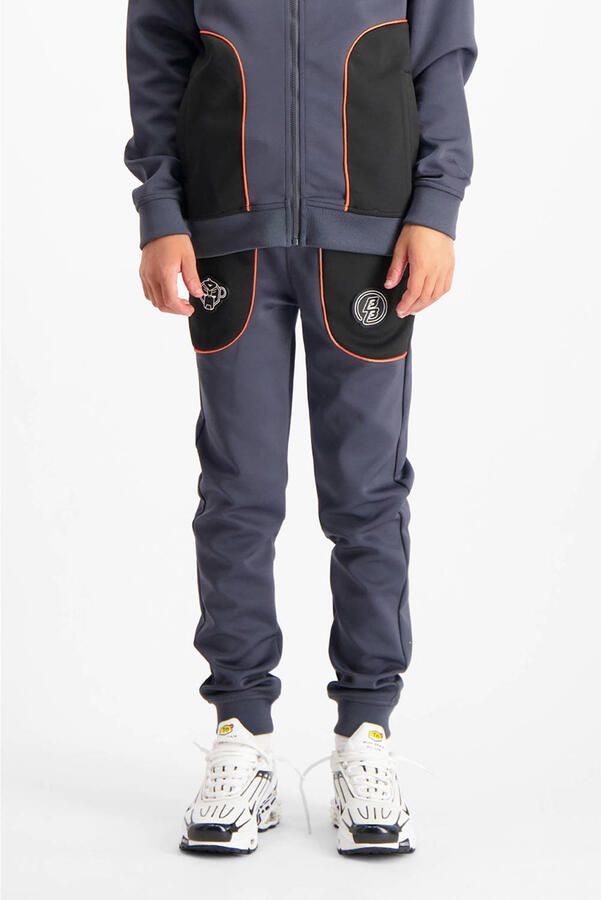 BLACK BANANAS regular joggingbroek grijs