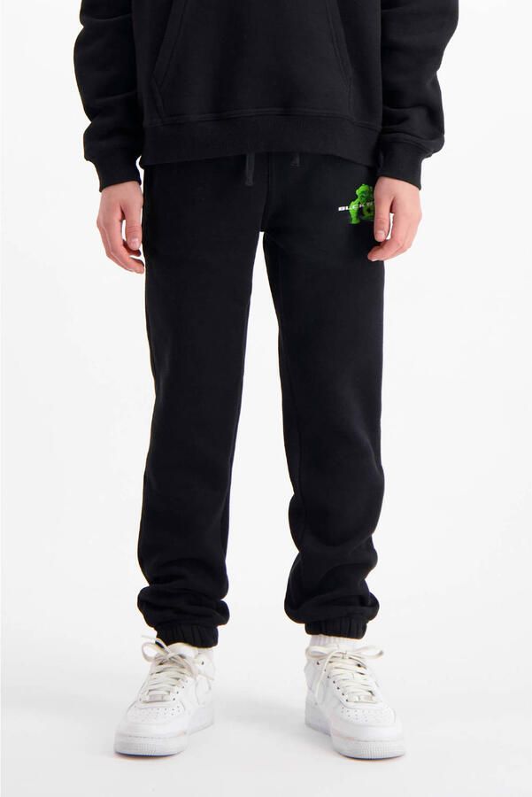 BLACK BANANAS regular sweatpants zwart