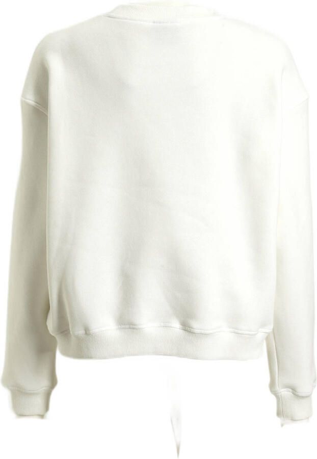 BLACK BANANAS sweater JR. VIBES met printopdruk wit blauw roze Printopdruk 128 - Foto 2