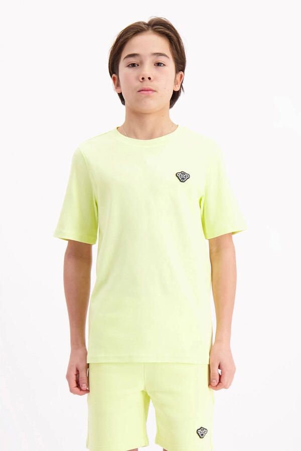 BLACK BANANAS T-shirt geel - Foto 1