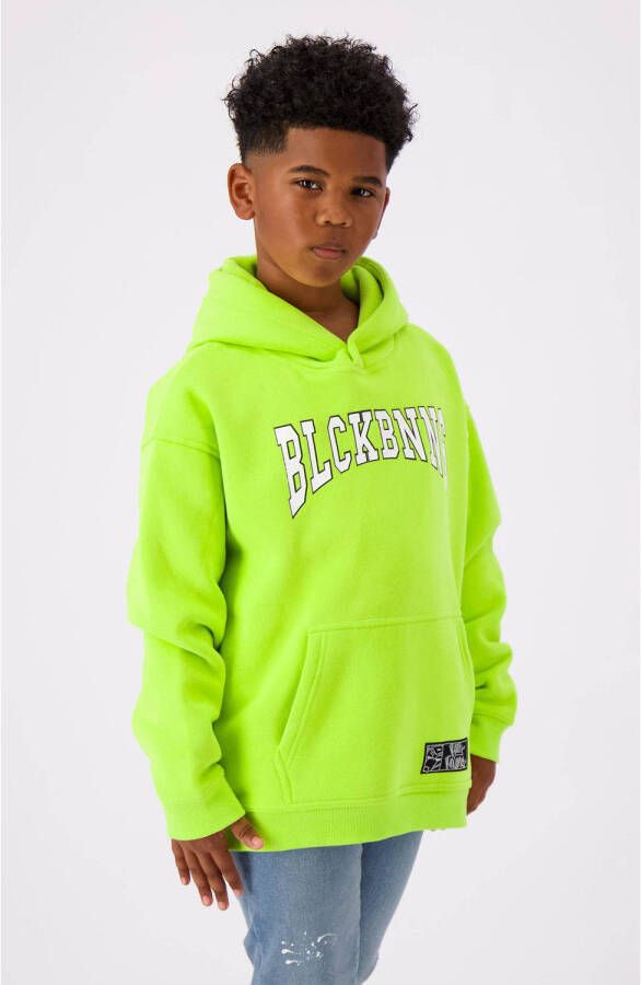 BLACK BANANAS hoodie Sweater Groen Tekst 176 | Sweater van