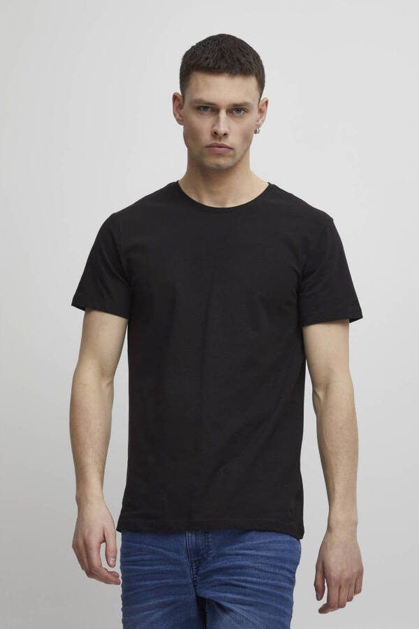 Blend basic T-shirt (set van 2) zwart